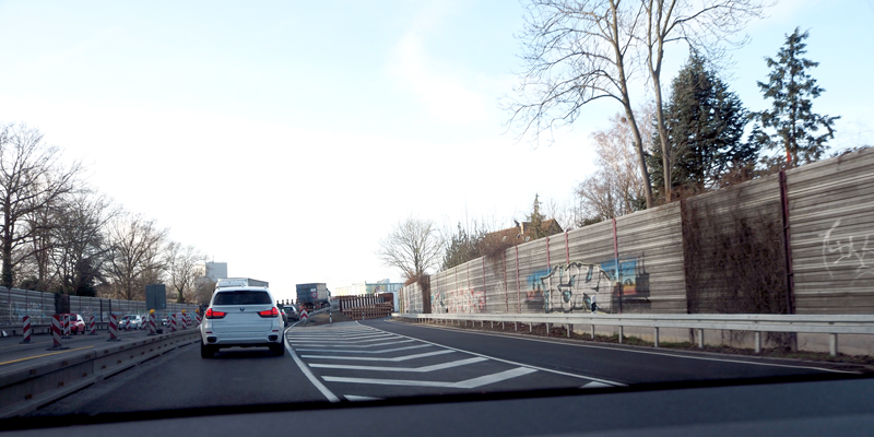 B 65: Strecke ab Montagmorgen gesperrt – Stadtbahnpause am Wochenende