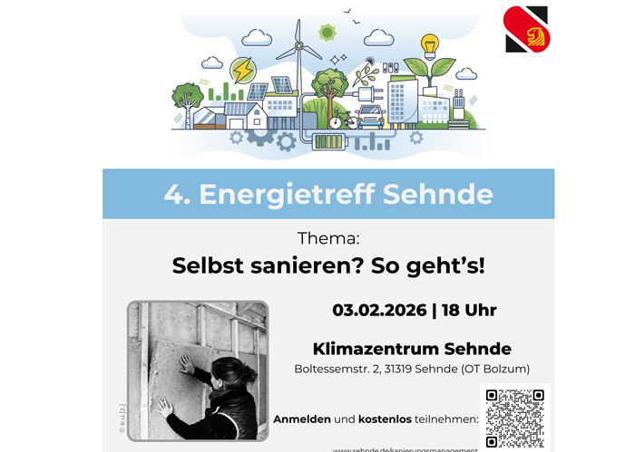 Energietreffs in Sehnde werden im Februar fortgesetzt