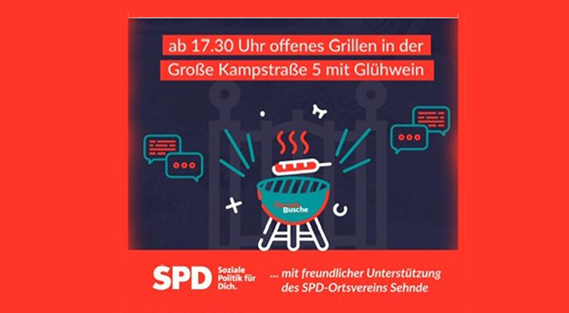Busche grillt: Meinung trifft Bratrost in Wassel