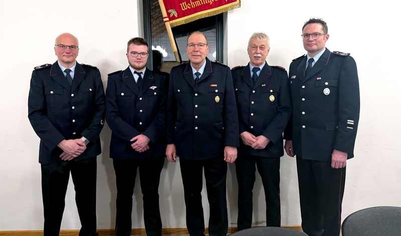 Ortsfeuerwehr Wehmingen verabschiedet langjährige Mitglieder des Ortskommandos