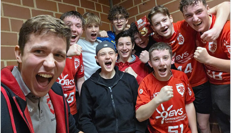 Männliche C-Jugend des TVE Sehnde überzeugt mit starkem Sieg