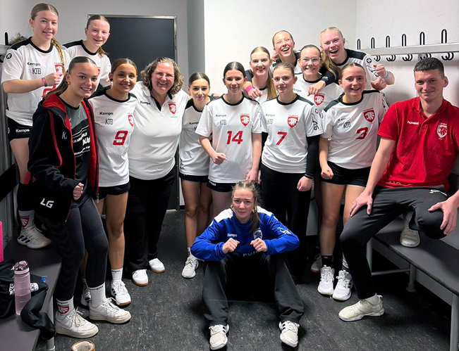 Knapp, aber gewonnen: Weibliche A-Jugend holt Auswärtssieg