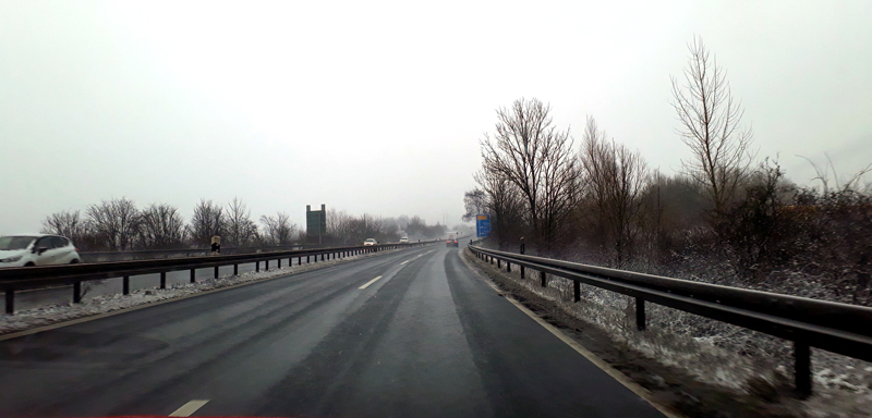 Verkehrssituation in der Region am Sonnabend