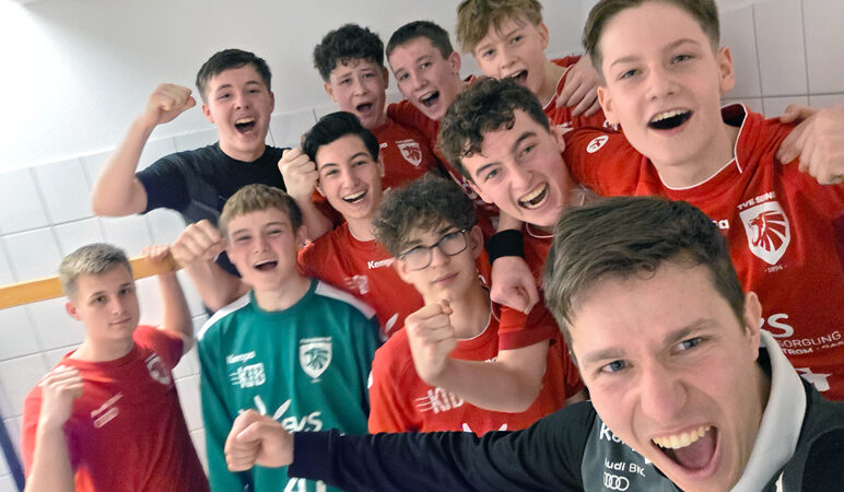 1. Männliche C-Jugend des TVE Sehnde sichert sich Arbeitssieg nach Fehlstart