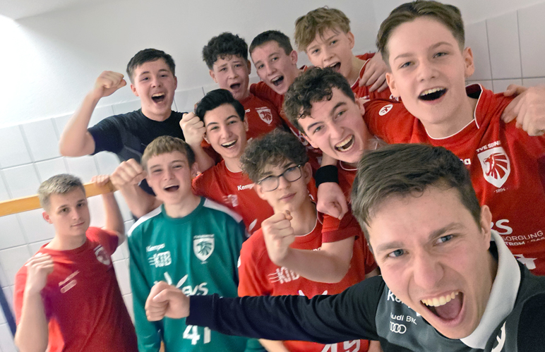 1. Männliche C-Jugend des TVE Sehnde sichert sich Arbeitssieg nach Fehlstart