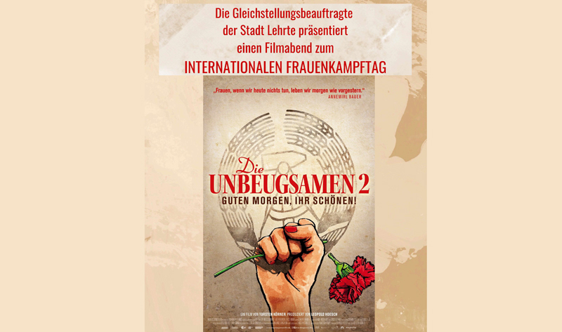 Filmabend zum internationalen Frauenkampftag in Lehrte