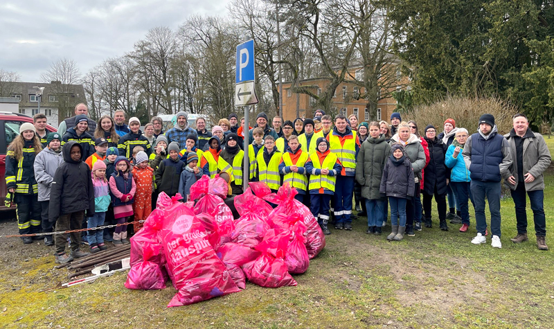 Gemeinsamer Frühjahrsputz in Ilten und Köthenwald