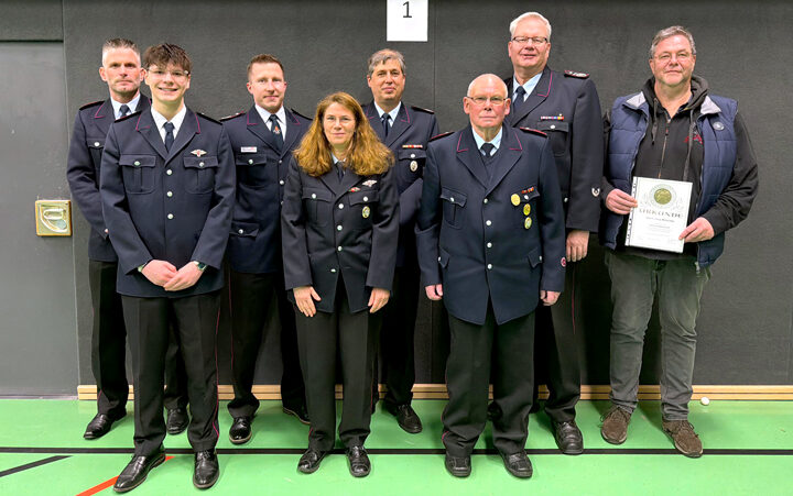 Steigende Einsatzzahlen und mehr Blutspender prägen Feuerwehrversammlung in Bolzum