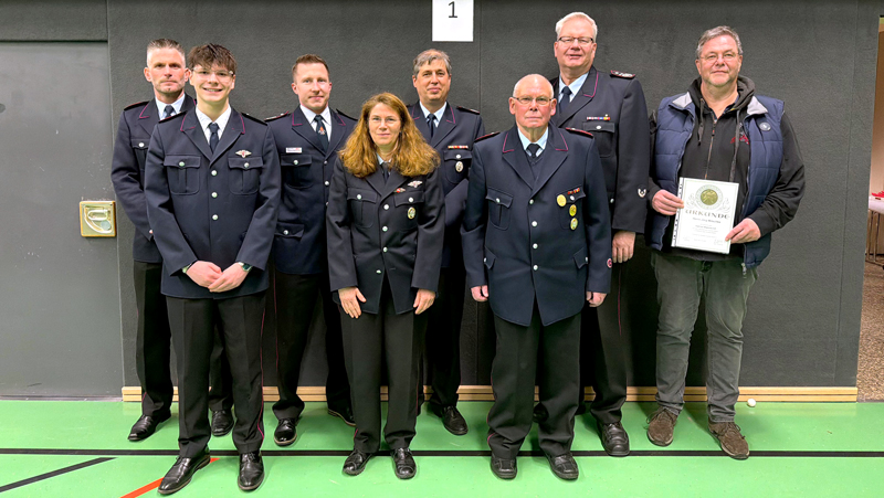 Steigende Einsatzzahlen und mehr Blutspender prägen Feuerwehrversammlung in Bolzum
