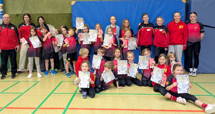 „Peiner Zwergenspiele“: nur ein Punkt fehlte den „Gelben Rethmarer Kanalbibern“ zum Sieg