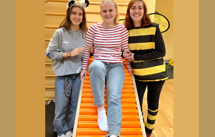 Faschingsfeier beim Eltern-Kind-Turnen des MTV Wassel