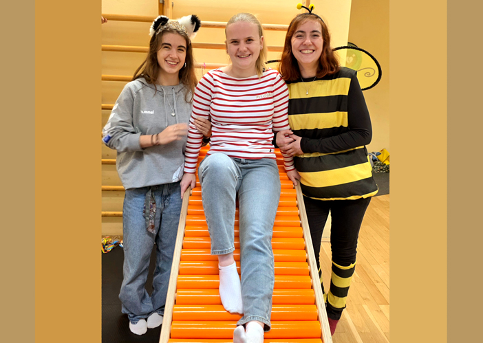 Faschingsfeier beim Eltern-Kind-Turnen des MTV Wassel