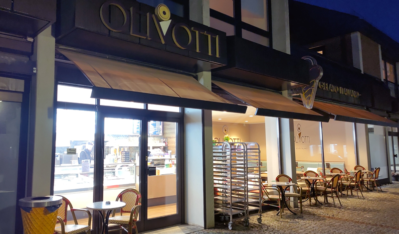 Das Eiscafé Olivotti ist wieder geöffnet – Ruhetag eingeführt