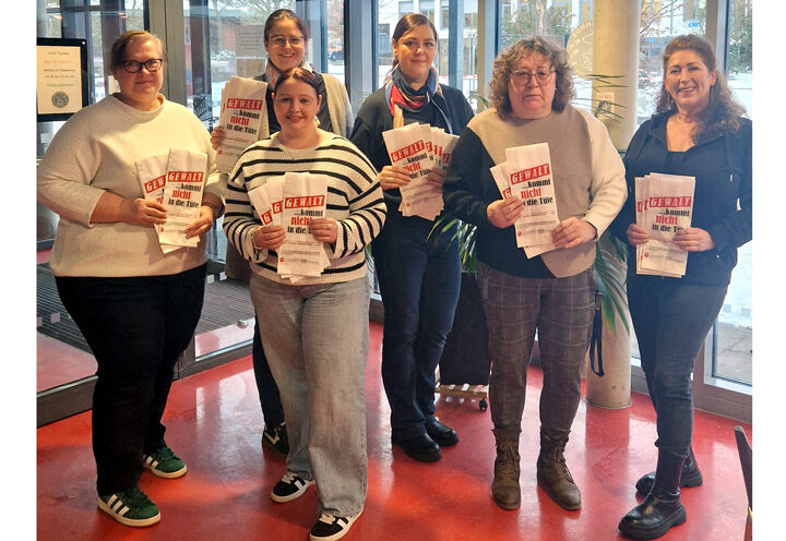 Gewalt kommt nicht in die Tüte: Aktion an der KGS Sehnde