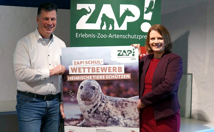 Erlebnis-Zoo Hannover startet Zoo-Artenschutzpreis „ZAP! 2026“