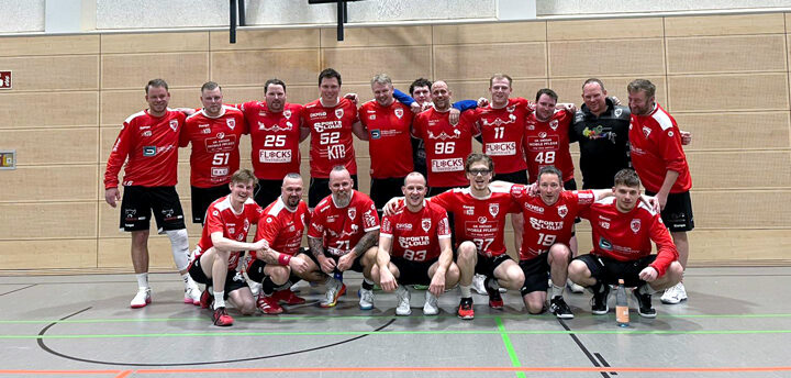 Dritte Herren TVE Sehnde: Vorzeitig Meister in der Regionsklasse Staffel 3