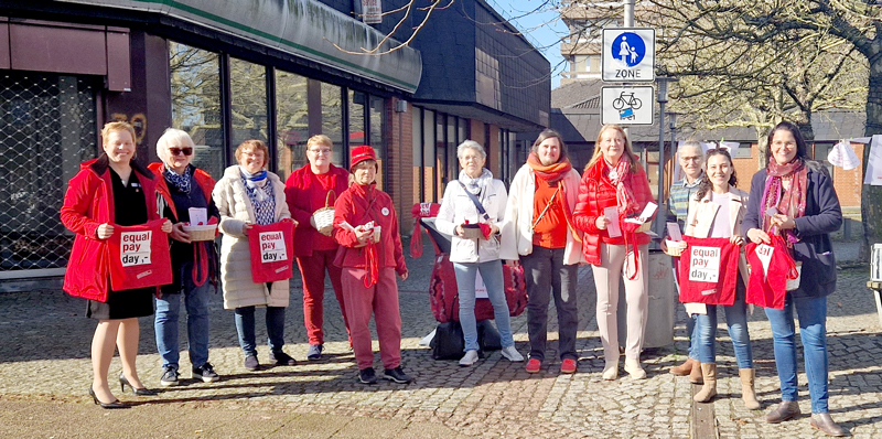 Equal Pay Day macht auch in Sehnde auf Einkommenslücke aufmerksam