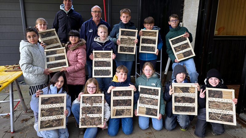 Mit Herz und Hand für die Natur: Kinder bauen Insektenhotels beim Ferienpass Sehnde
