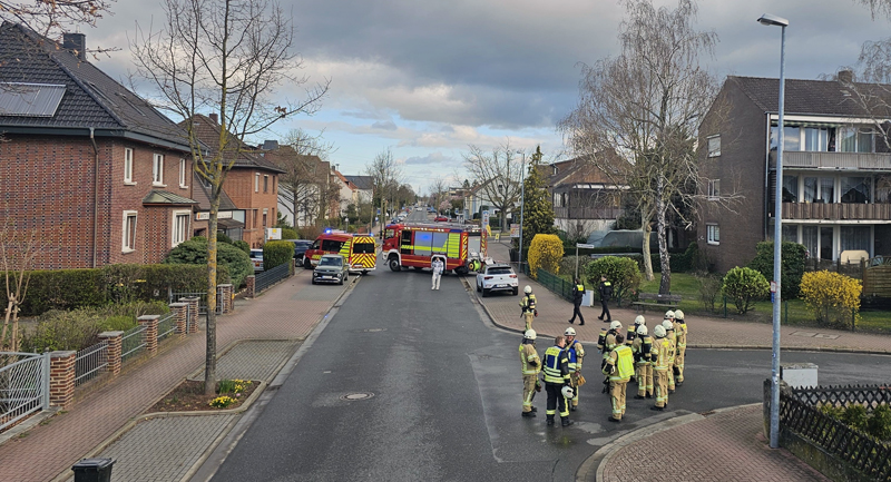 Gasaustritt im Keller sorgt für Feuerwehreinsatz in Ahlten