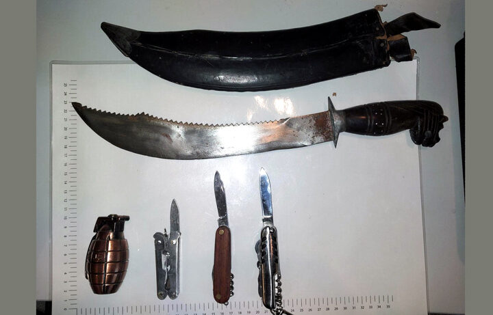 Mann ohne Fahrschein, mit gestohlenem Fahrrad und Machete im Gepäck, greift Bundespolizisten an