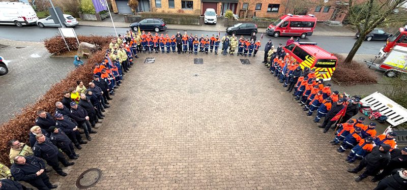 Stadtjugendfeuerwehr Lehrte auf Orientierungsmarsch in Sievershausen