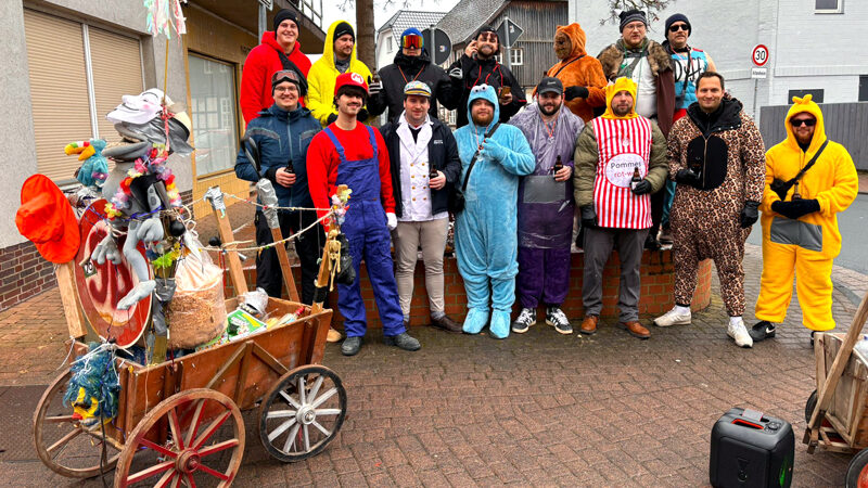 Fastnachtsumzug 2026 der Junggesellschaft in Bolzum