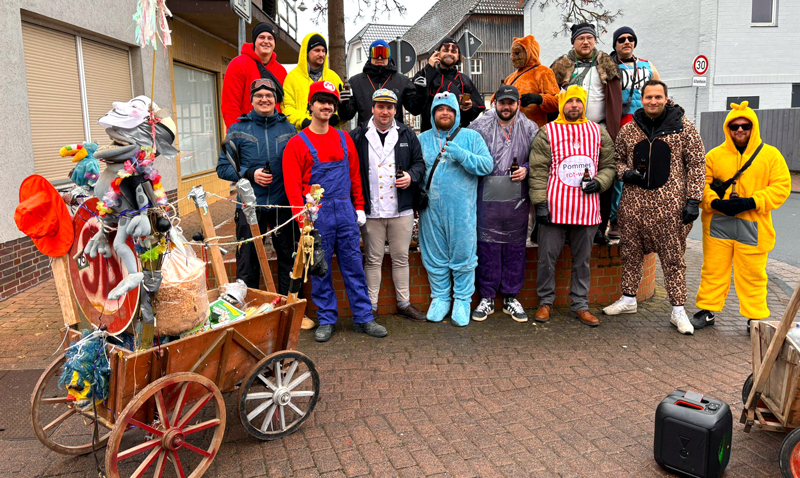 Fastnachtsumzug 2026 der Junggesellschaft in Bolzum