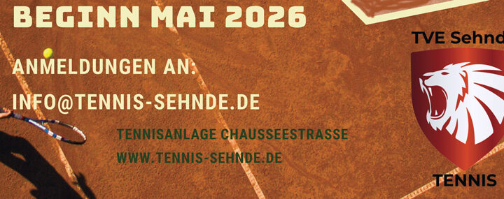 TVE Tennis bietet Schnupper- und Einsteigerkurse an