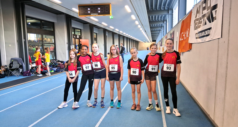 MTV Rethmar Mädchen glänzen beim Hallensportfest in Hannover: stark über 800 Meter