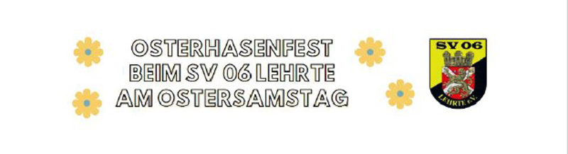 Osterfeuerparty beim SV 06 Lehrte am Ostersonnabend