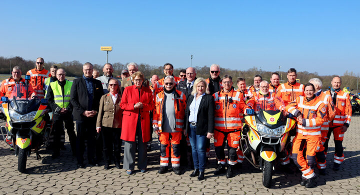 Ehrenamtlich on the road: Saison der Johanniter-Motorradstaffeln gestartet