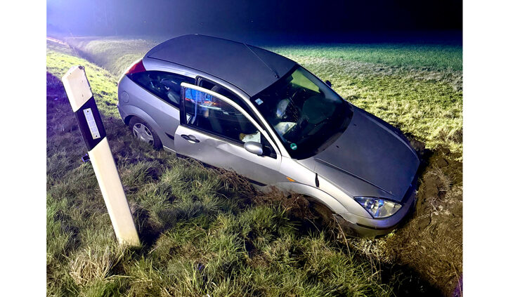 Verkehrsunfall zwischen Haimar und Dolgen