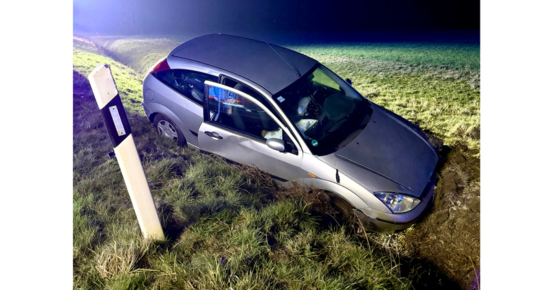 Verkehrsunfall zwischen Haimar und Dolgen
