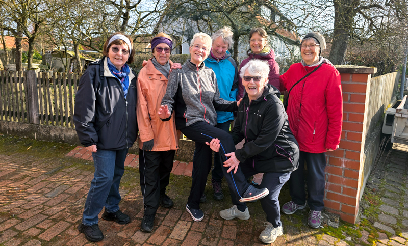 Mitwalker für sportliche Bande in Wassel gesucht