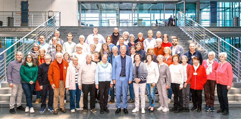 Demokratie vor Ort erleben: Bürger aus dem Wahlkreis von Dr. Miersch zu Besuch in Berlin