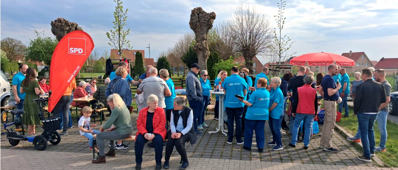 „Wo Meinung auf den Grill darf“: Bürgerdialog mit SPD und Busche in Rethmar