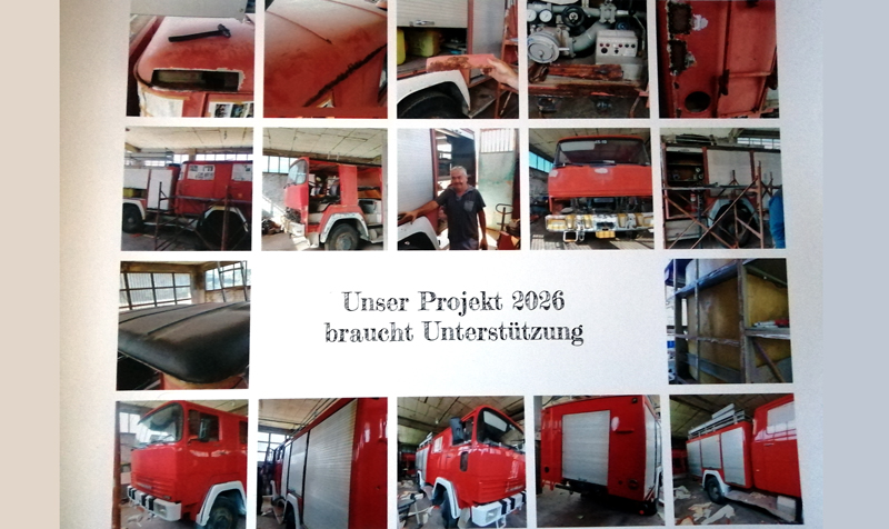 Feuerwehrfahrzeug auf Marathokampos benötigt Sehnder Unterstützung