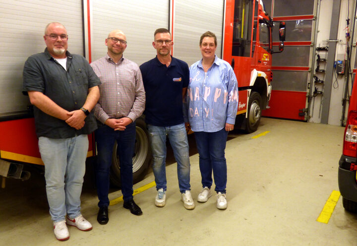 Vorstand des Fördervereins der Feuerwehr Ilten im Amt bestätigt 