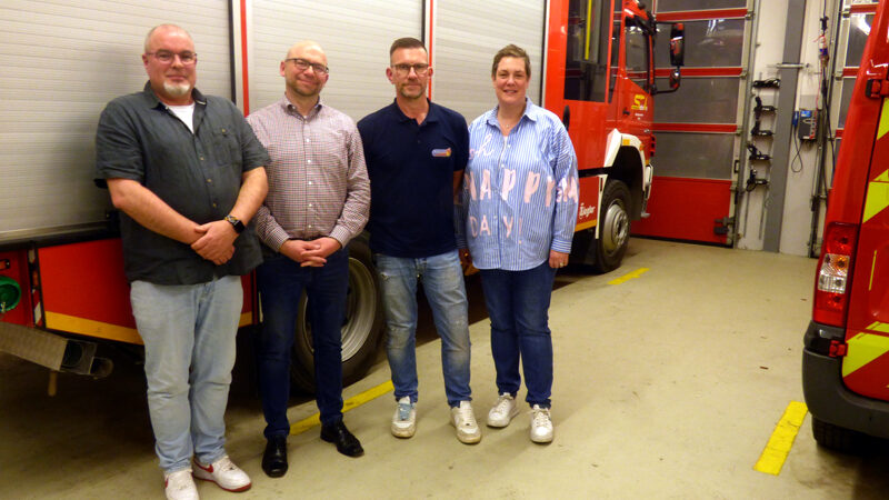 Vorstand des Fördervereins der Feuerwehr Ilten im Amt bestätigt 