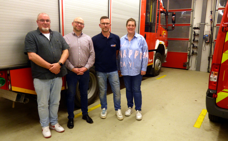 Vorstand des Fördervereins der Feuerwehr Ilten im Amt bestätigt 