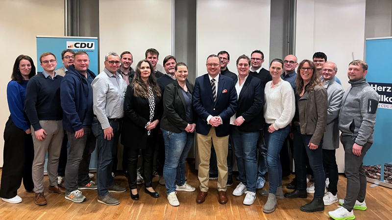 CDU Sehnde stellt starkes Team für den Rat der Stadt Sehnde auf