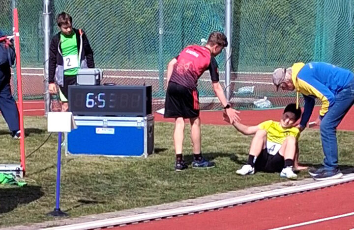 Janko Schenk vom MTV Rethmar mit herausragender Spitzenzeit in Burgdorf