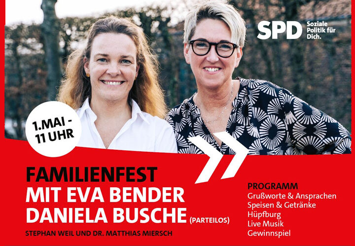 Maifeier von DGB und SPD mit Stephan Weil und Dr. Matthias Miersch in Sehnde