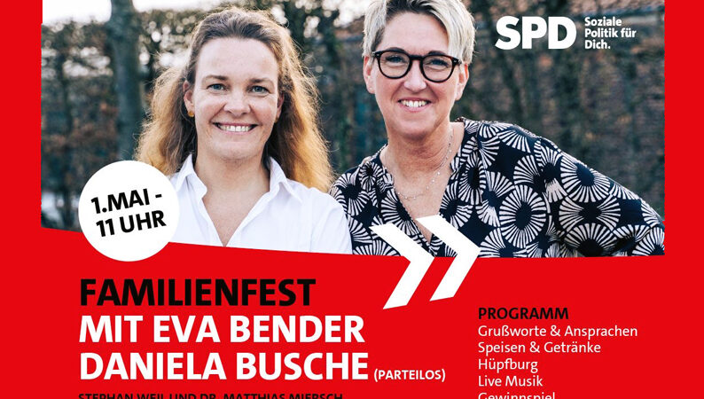 Maifeier von DGB und SPD mit Stephan Weil und Dr. Matthias Miersch in Sehnde