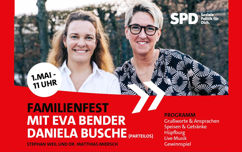 Maifeier von DGB und SPD mit Stephan Weil und Dr. Matthias Miersch in Sehnde