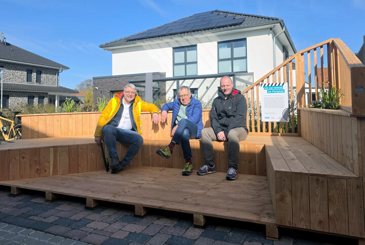 SPD im Ortsrat Ahlten begrüßt neues Parklet im Wohngebiet Hannoversche Straße