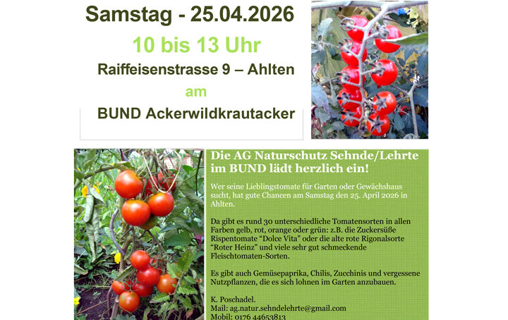 Pflanzenbörse des BUND in Ahlten