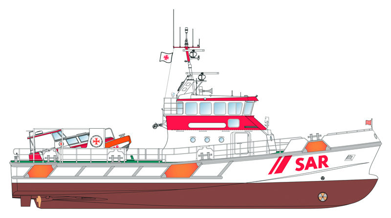 DGzRS gibt Prototyp für neue Seenotrettungskreuzer-Klasse in Auftrag