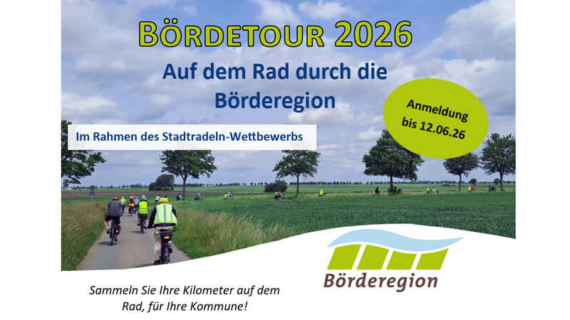Bördetour 2026 durch Algermissen, Harsum, Hohenhameln und Sehnde