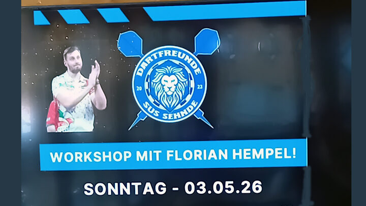Dart-Workshop beim SuS Sehnde am Sonntag